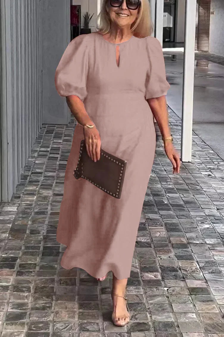 Amelie™ Timeless Puff Sleeve Dress